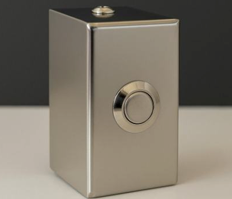 Botoeira de acionamento Multmag em inox com botão
